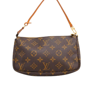 Louis Vuitton Pochette Accessoires  Canvas Clutch Bag