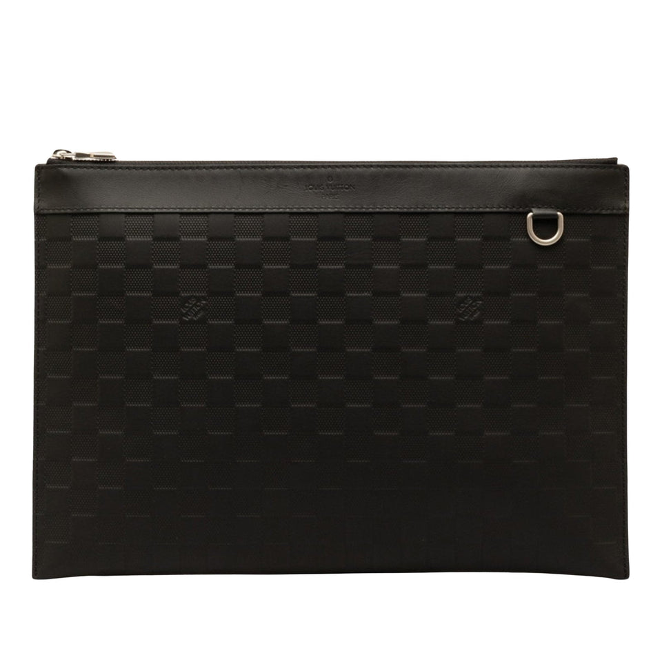 Louis Vuitton Discovery  Leather Clutch Bag