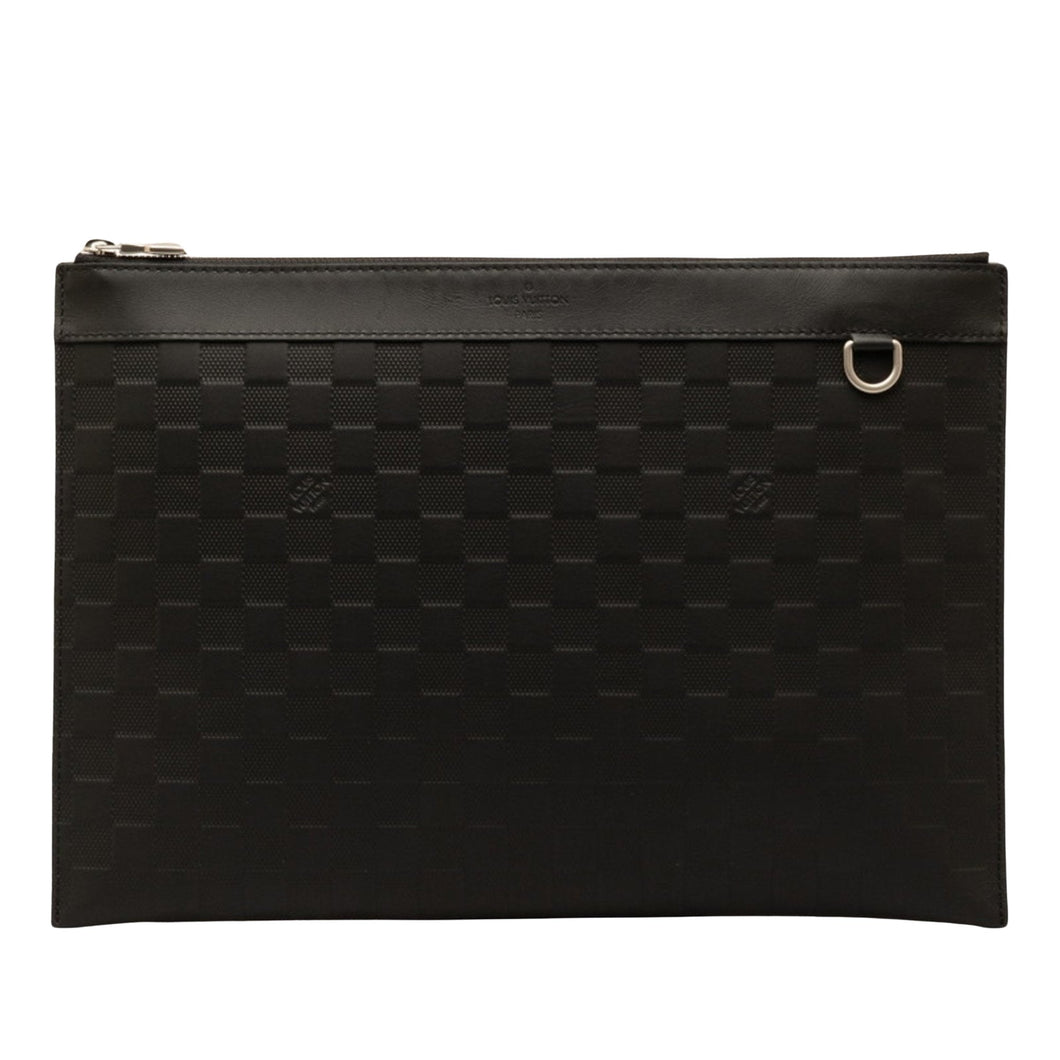 Louis Vuitton Discovery  Leather Clutch Bag
