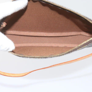 Louis Vuitton Pochette Accessoire  Canvas Clutch Bag