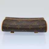 Louis Vuitton Florentine  Canvas Clutch Bag