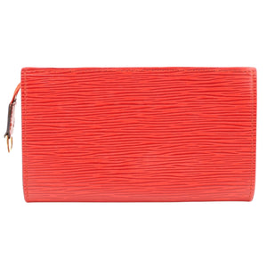 Louis Vuitton Pochette  Leather Clutch Bag
