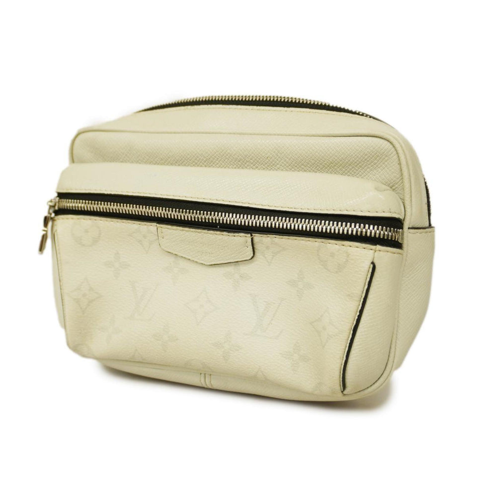 Louis Vuitton Outdoor  Leather Clutch Bag