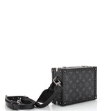 Clutch Box Bag Monogram Eclipse and Leather