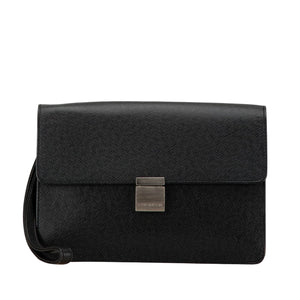 Louis Vuitton Selenga  Leather Clutch Bag