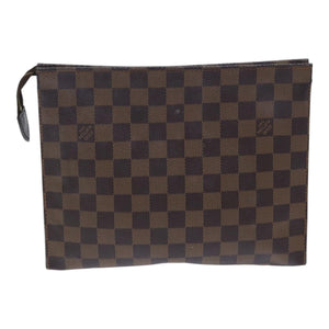 Louis Vuitton Poche Toilette  Canvas Clutch Bag