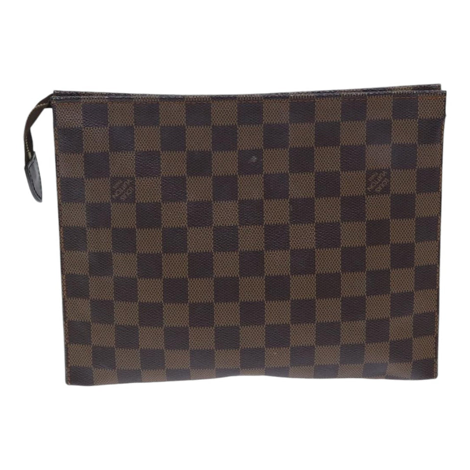 Louis Vuitton Poche Toilette  Canvas Clutch Bag
