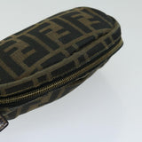 Fendi Zucca  Canvas Clutch Bag