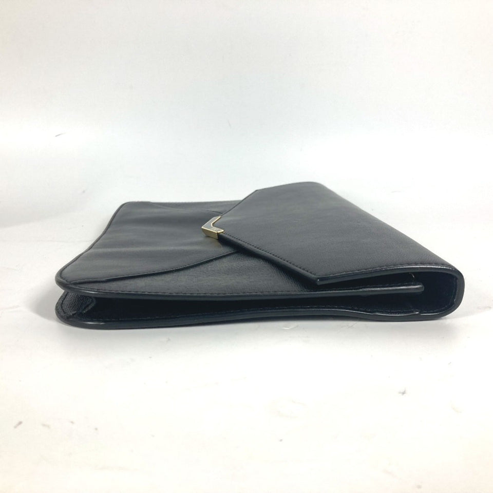 Fendi  Leather Clutch Bag (Pre-Owned)