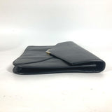 Fendi  Leather Clutch Bag (Pre-Owned)
