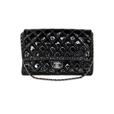 Chanel bags Black Patent Leather New Clutch With Chain CWC
