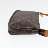 Louis Vuitton Pochette Accessoire  Canvas Clutch Bag