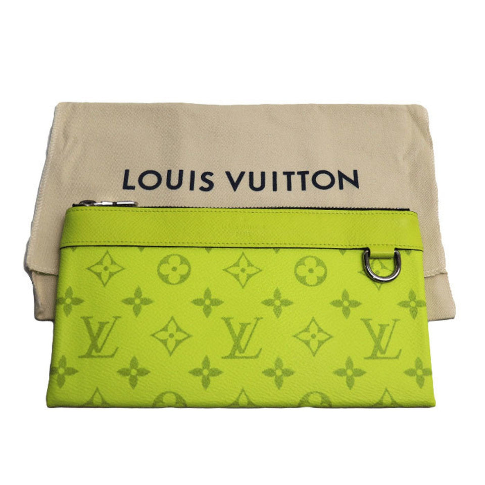 Louis Vuitton Discovery  Leather Clutch Bag