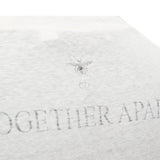 Dior MMXX Together Apart Print Washed Cotton Linen Sleeve Tshirt