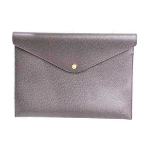 Louis Vuitton Document Case  Leather Clutch Bag