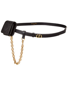 Dior Caro Leather Belt