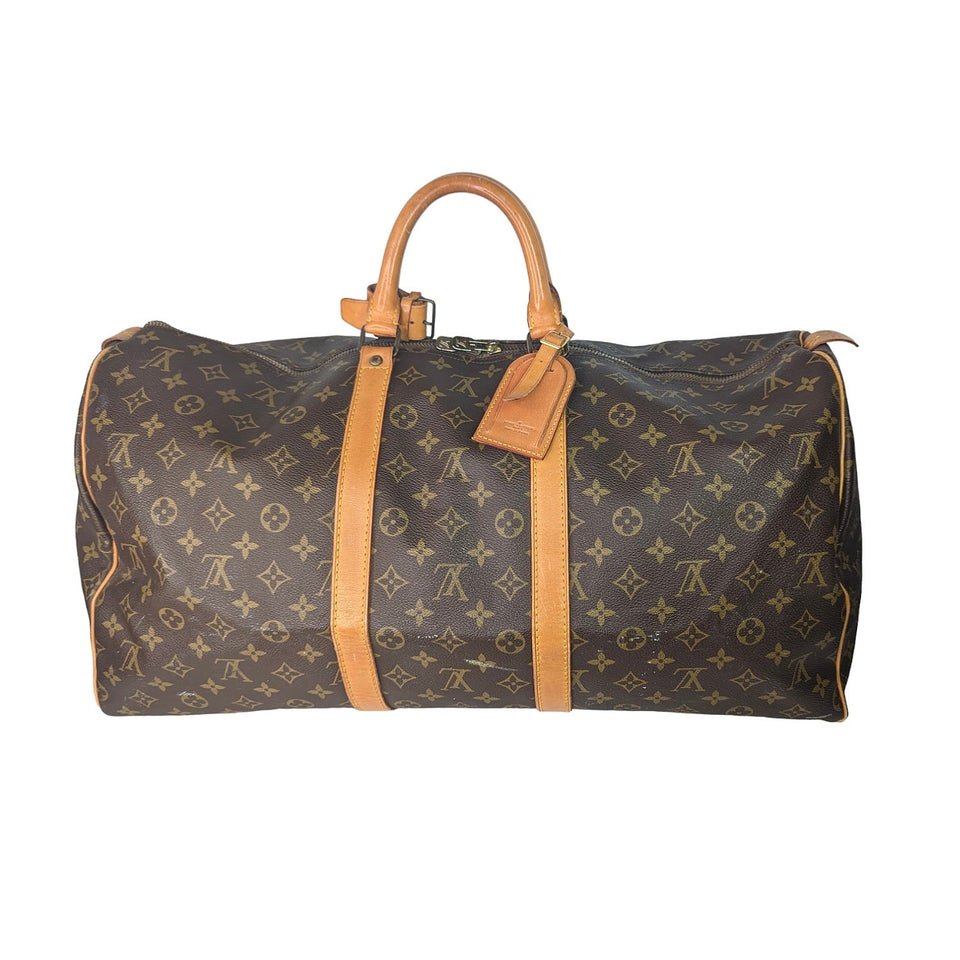 Louis Vuitton 1984 Monogram Canvas Keepall 55 Bag