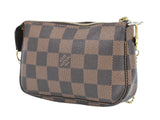 Louis Vuitton Mini Pochette Accessoires  Calfskin Clutch Bag