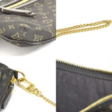 Louis Vuitton Pochette Accessoire  Canvas Clutch Bag