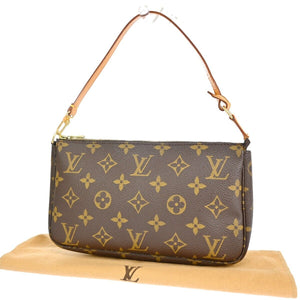 Louis Vuitton Pochette Accessoires  Canvas Clutch Bag