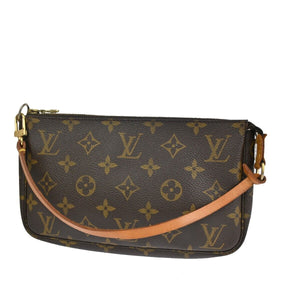 Louis Vuitton Pochette Accessoires  Canvas Clutch Bag