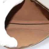 Louis Vuitton Pochette Accessoire  Canvas Clutch Bag