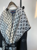 Luxury Louis Vuitton  Wrap Coat 043