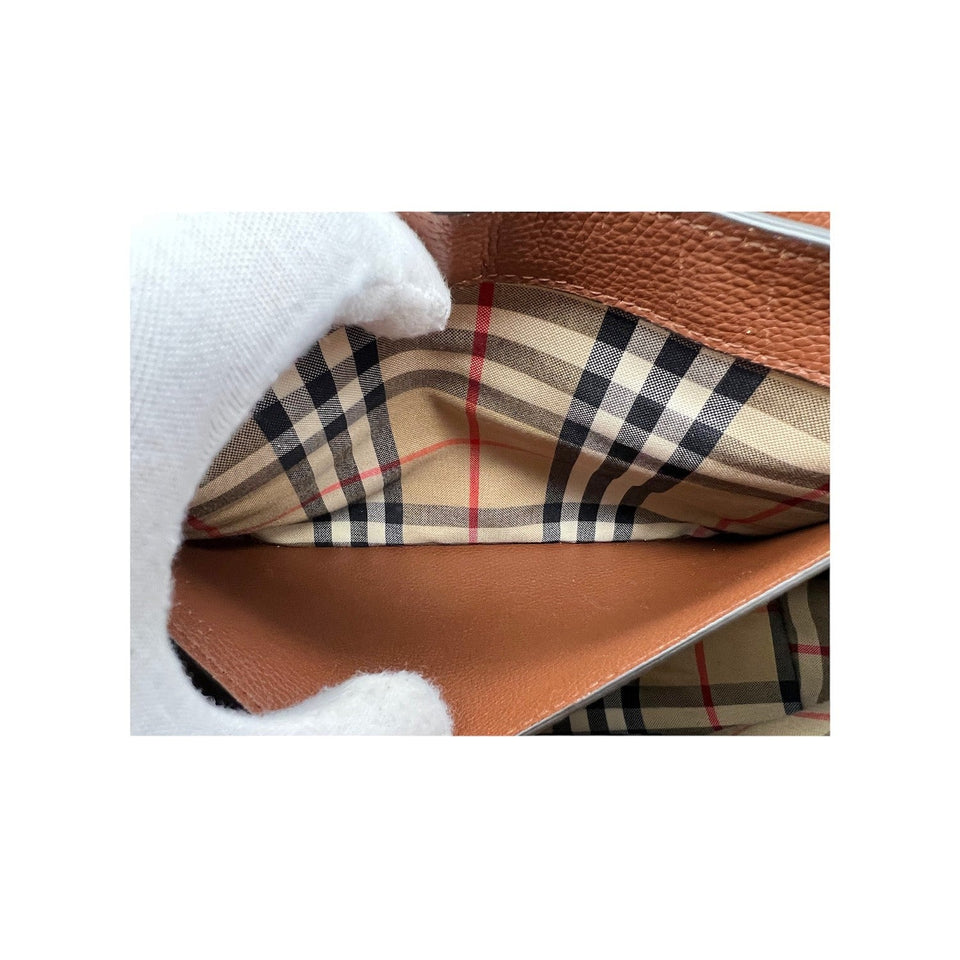 Burberry Leather Note Crossbody Bag