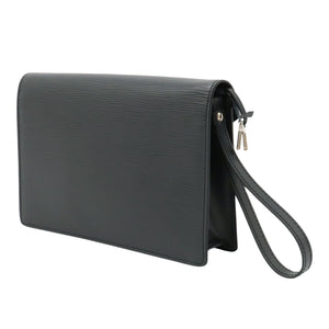 Louis Vuitton Sellier Drangonne  Leather Clutch Bag
