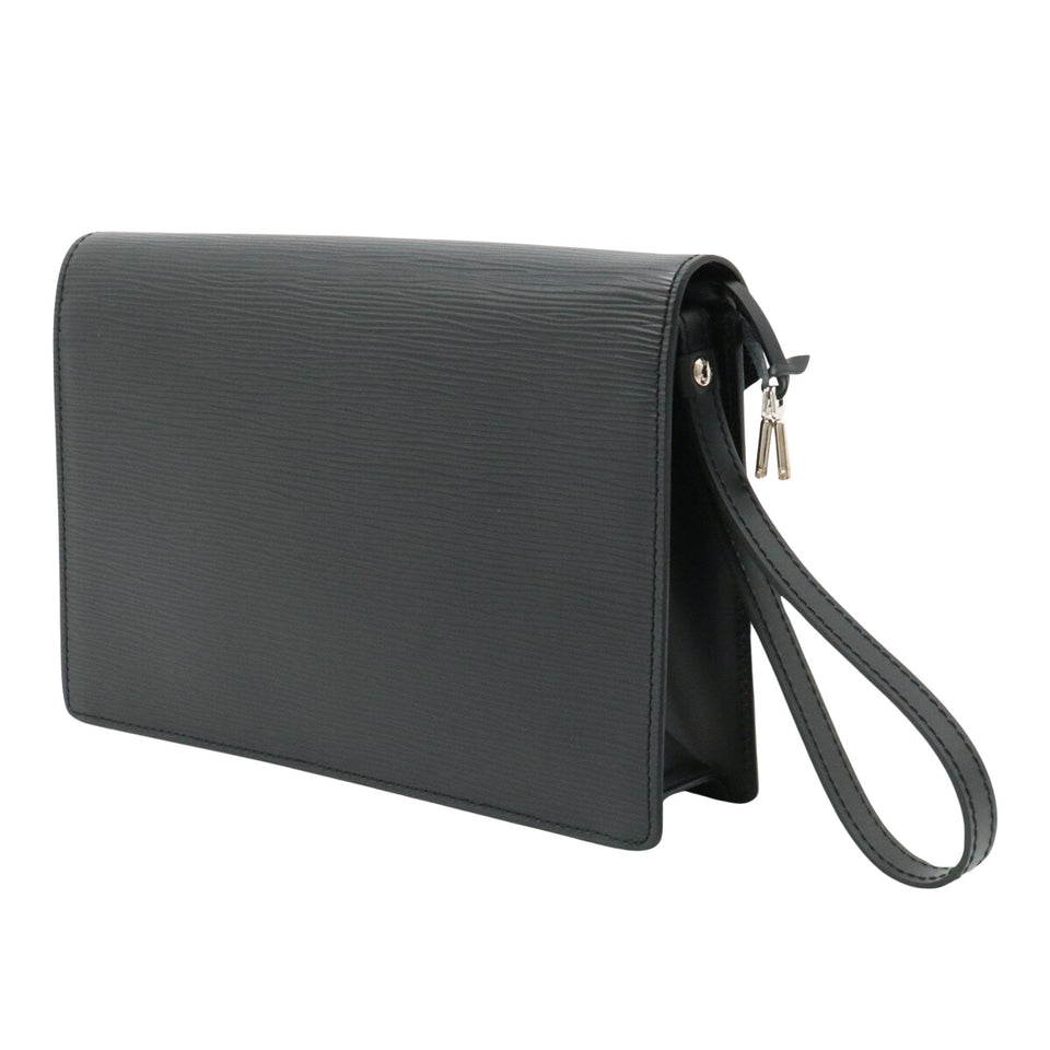 Louis Vuitton Sellier Drangonne  Leather Clutch Bag