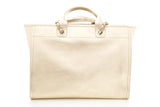 Chanel Gold Handbag Large Deauville Tote NWT