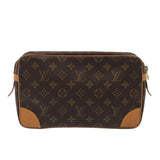 Louis Vuitton Compiegne 28  Canvas Clutch Bag
