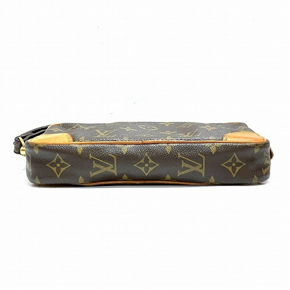 Louis Vuitton Marly Dragonne  Canvas Clutch Bag