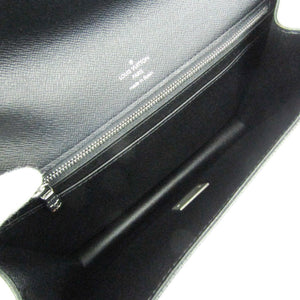 Louis Vuitton Selenga  Leather Clutch Bag