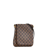 Louis Vuitton Damier Musée Salsa Long  Shoulder Bag N51300 Brown PVC Leather  LOUIS VUITTON