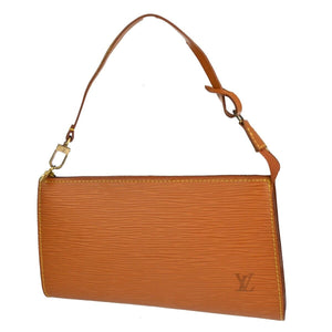 Louis Vuitton Pochette Accessoires  Leather Clutch Bag