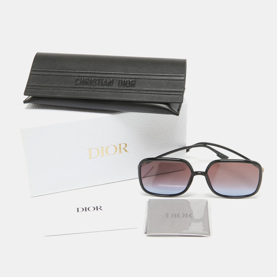 Dior Black Gradient Diorsostellaire1 Square Sunglasses