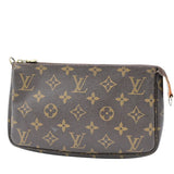 Louis Vuitton Pochette Accessoires  Canvas Clutch Bag