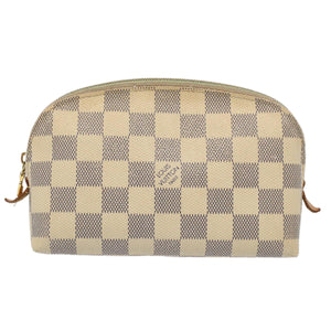 Louis Vuitton Cosmetic Pouch  Canvas Clutch Bag