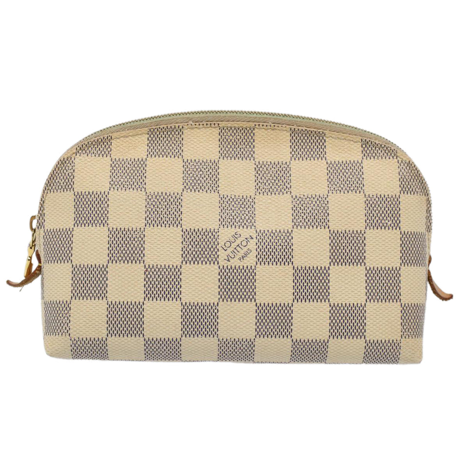 Louis Vuitton Cosmetic Pouch  Canvas Clutch Bag