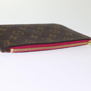 Louis Vuitton Neverfull Pouch  Canvas Clutch Bag