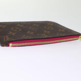 Louis Vuitton Neverfull Pouch  Canvas Clutch Bag