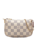 Louis Vuitton Pochette Accessoires  Leather Clutch Bag