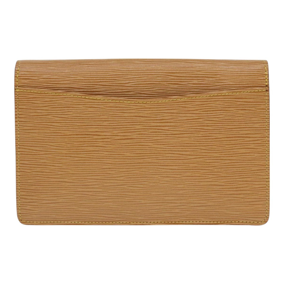 Louis Vuitton Montaigne  Leather Clutch Bag