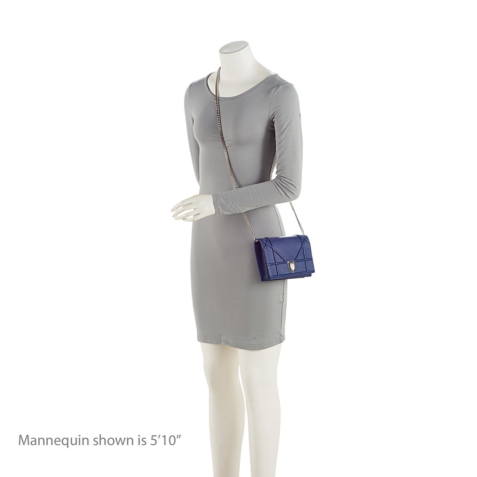 Dior Calfskin Diorama Wallet on Chain Bag