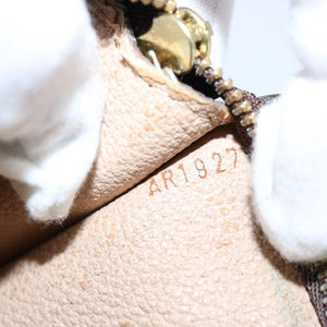 Louis Vuitton Poche Toilette  Canvas Clutch Bag