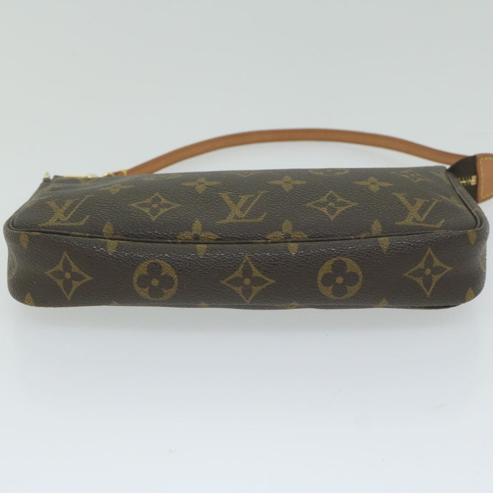 Louis Vuitton Pochette Accessoire  Canvas Clutch Bag