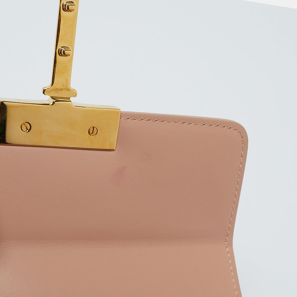 Dior Dusty Pink Leather 30 Montaigne Box Bag