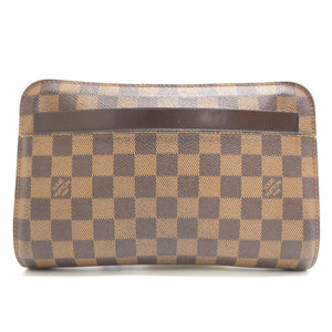 Louis Vuitton Saint Louis  Leather Clutch Bag