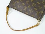 Louis Vuitton Pochette Accessoires  Canvas Clutch Bag